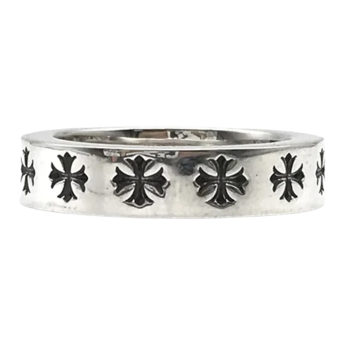 Chrome Hearts Silver Forever Ring - US Size 10.5