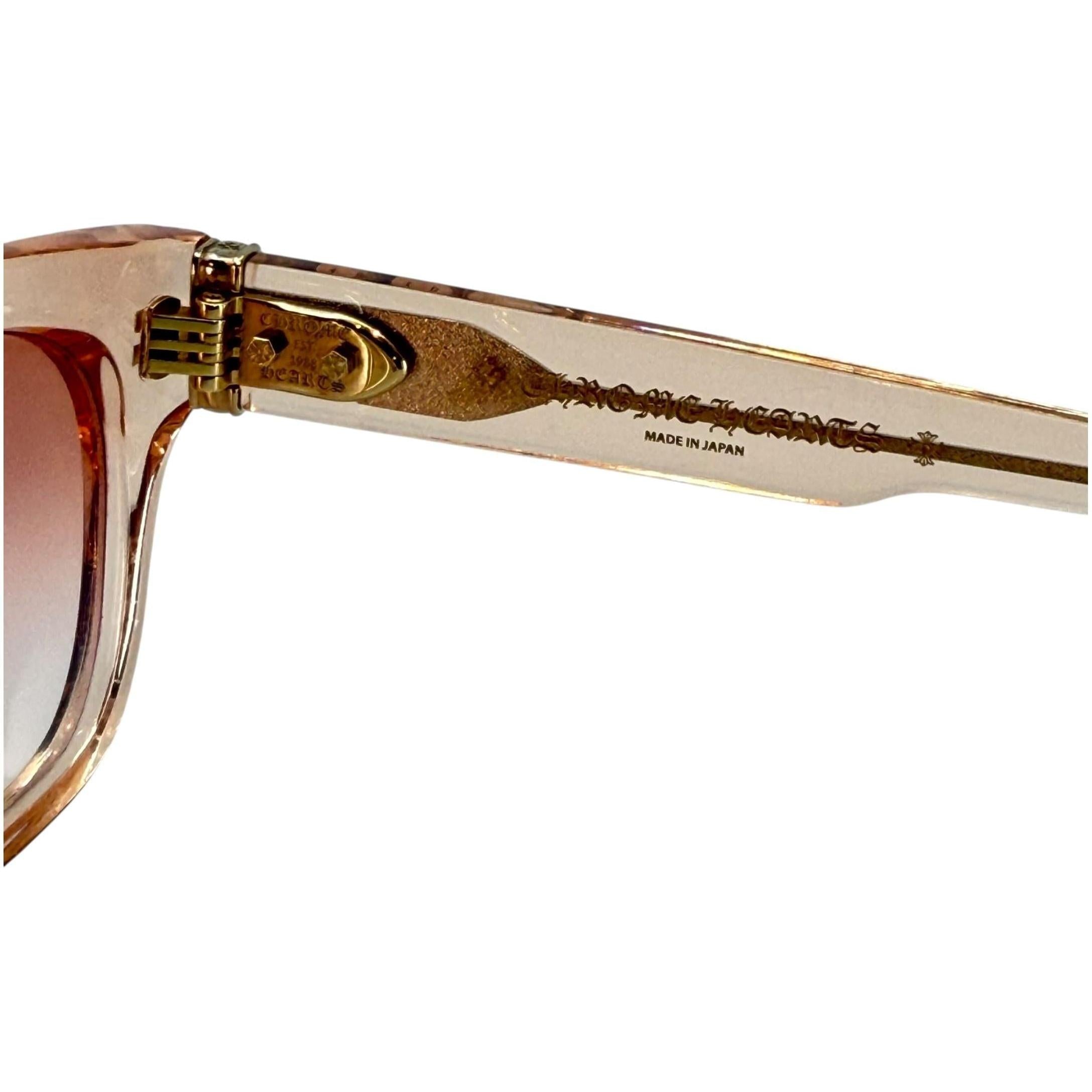 Chrome Hearts Midixathrill Rose Pink/Silver Sunglasses