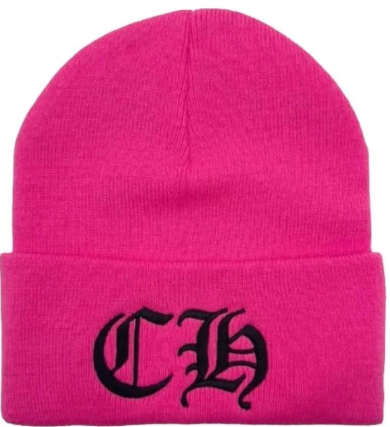 Chrome Hearts CH Beanie Pink
