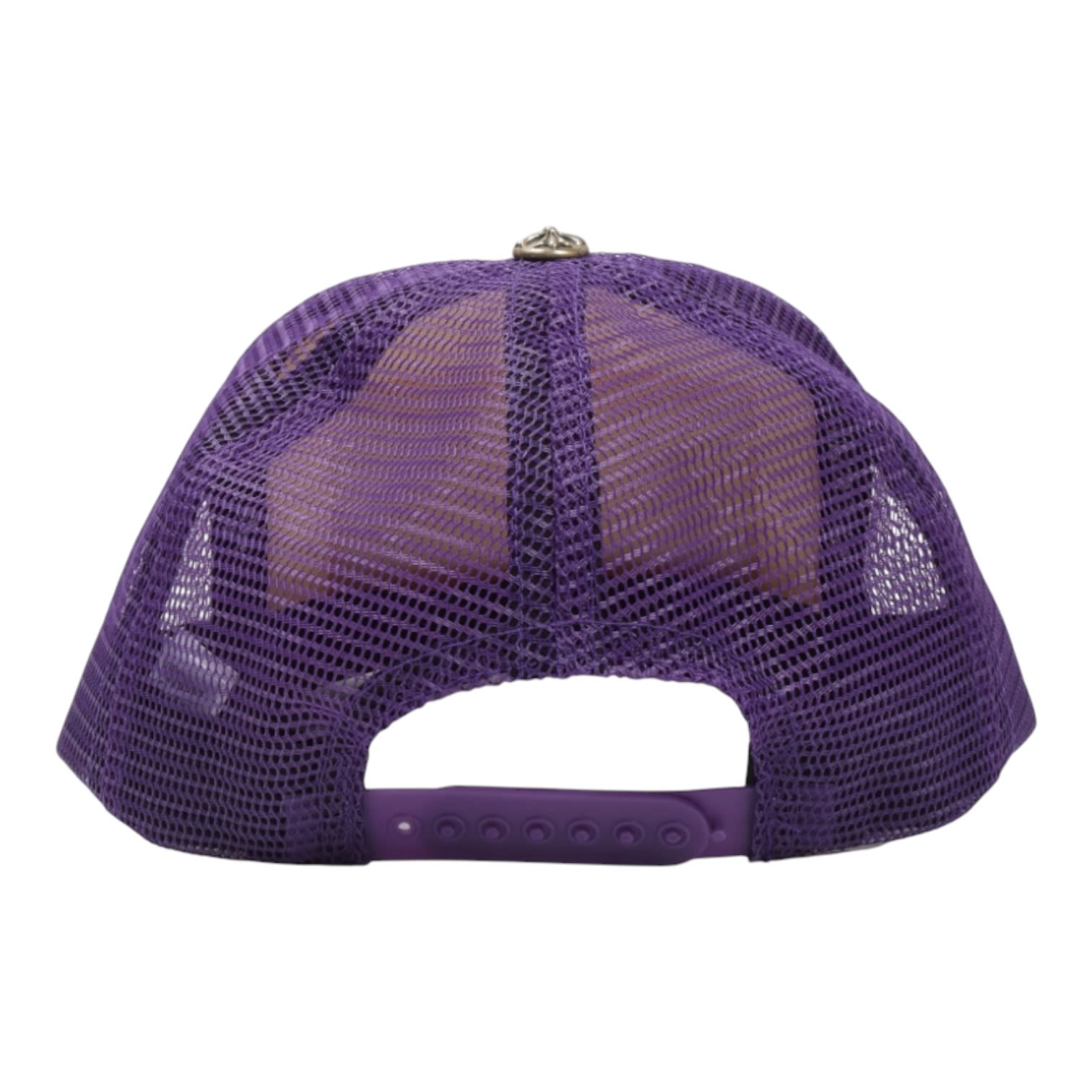 Chrome Hearts Fuck Hollywood Trucker Hat Purple Pink
