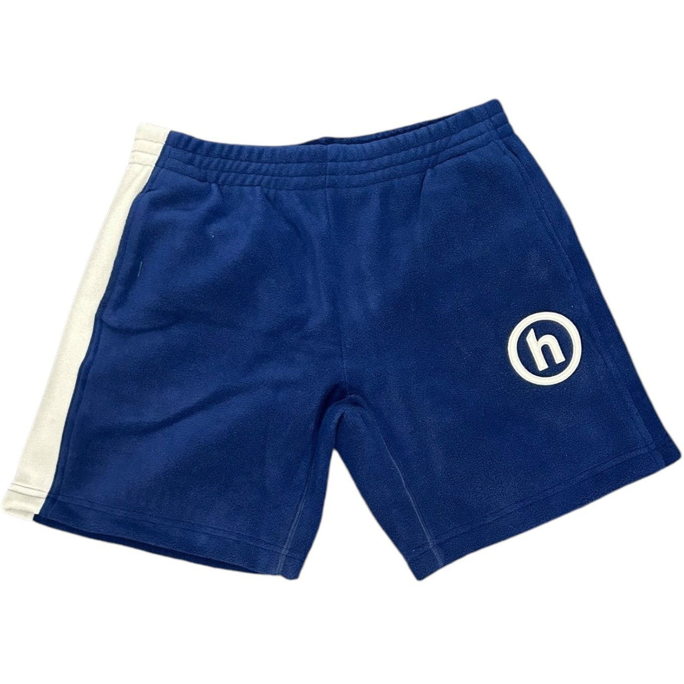 Hidden NY Polar Fleece Shorts Navy Silver