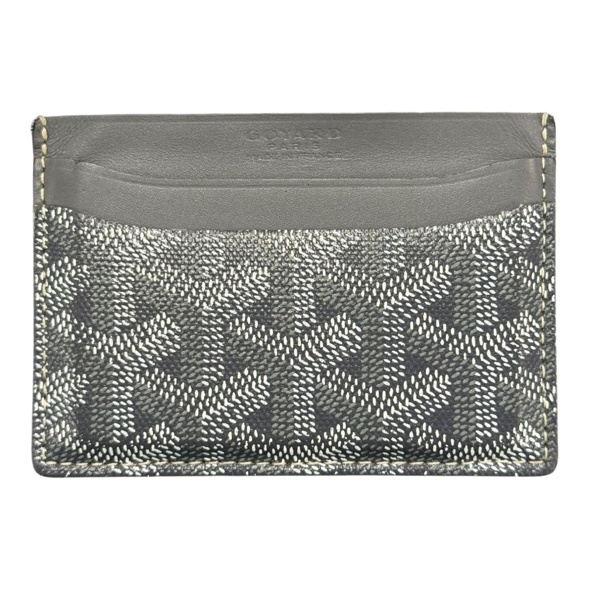 Goyard Saint-Sulpice Card Wallet Gray
