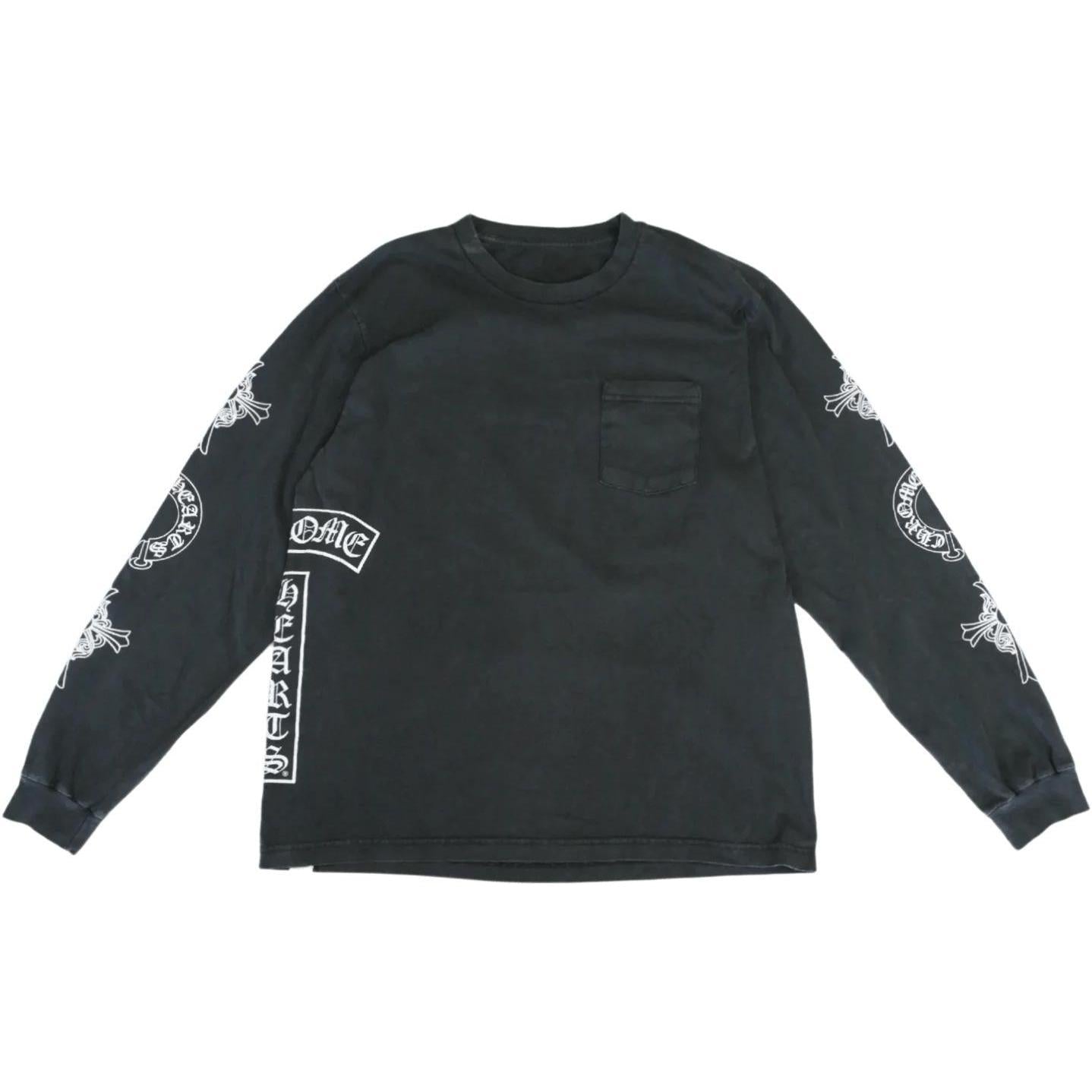 Chrome Hearts Soap and Water L/S T-Shirt Vintage Black