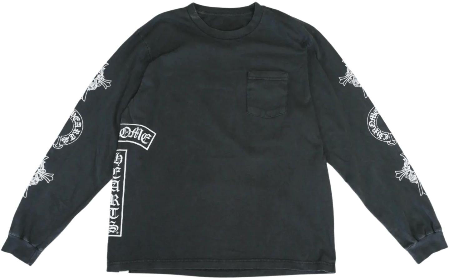 Chrome Hearts Soap and Water L/S T-Shirt Vintage Black