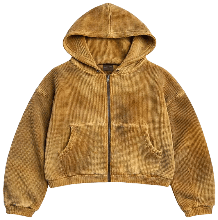 GV Gallery Raspberry Hills Waffle Thermal Zip up