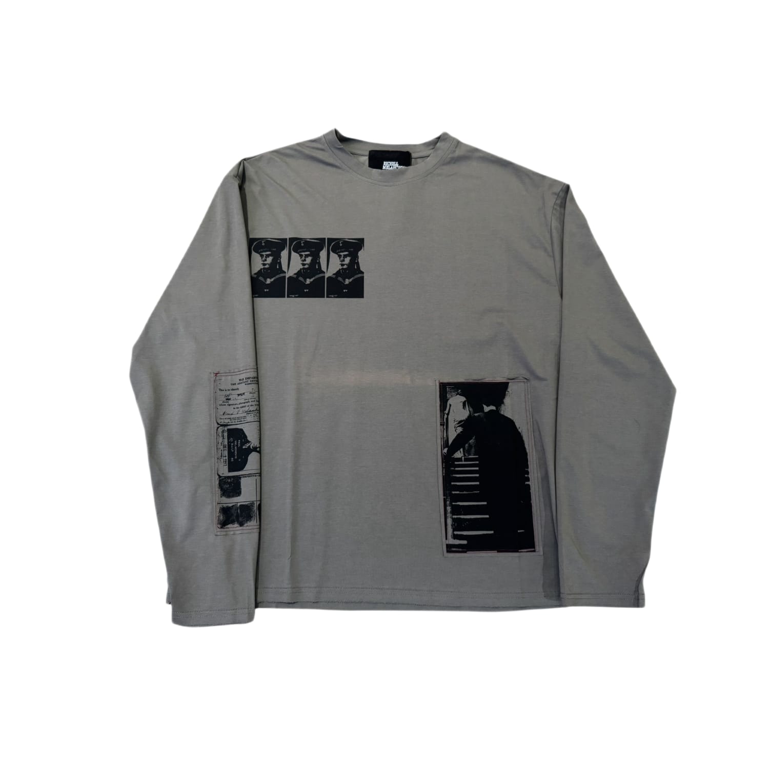 Richill Melancholy Propaganda Patch LS T-Shirt Green