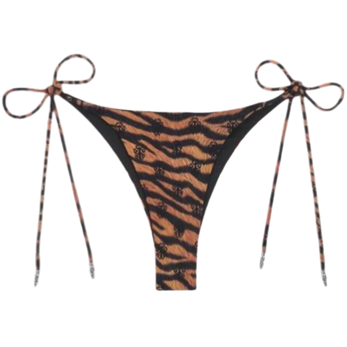 Chrome Hearts x DIB Orange Tiger Bikini Bottom Orange Tiger CH Dagger Print
