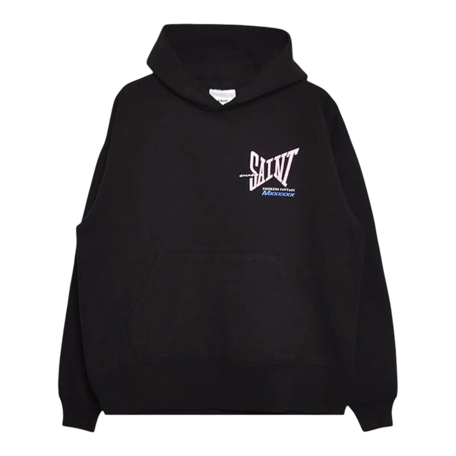 Saint Michael Ribbon Saint Hoodie Black