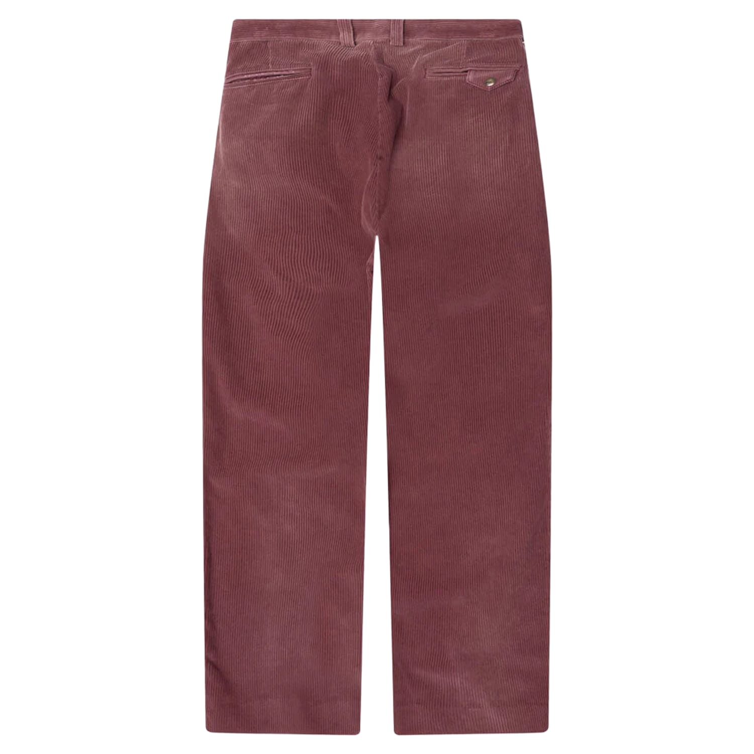 Paly Hollywood Synanon Corduroy Pleated Pants Burgundy