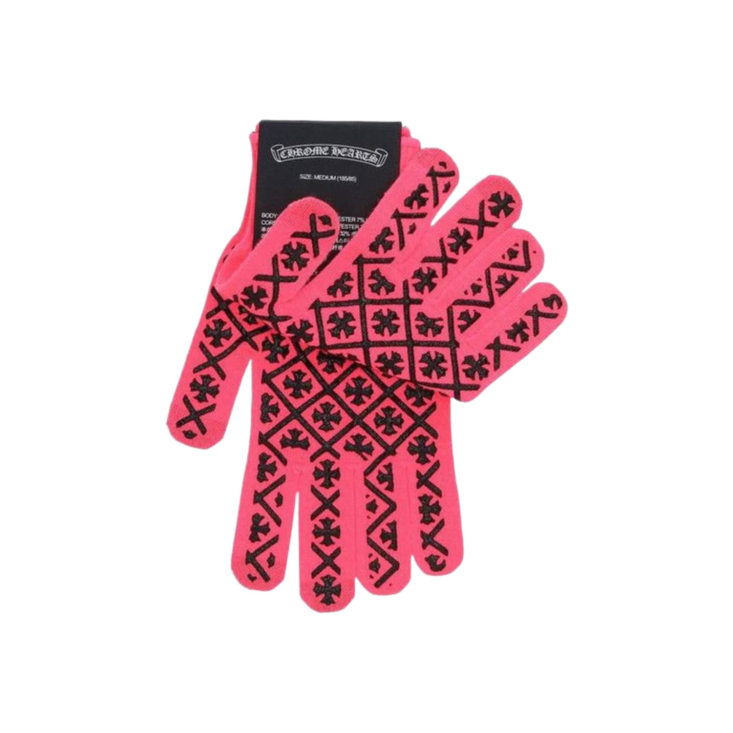 Chrome Hearts Checkmate Work Gloves Pink
