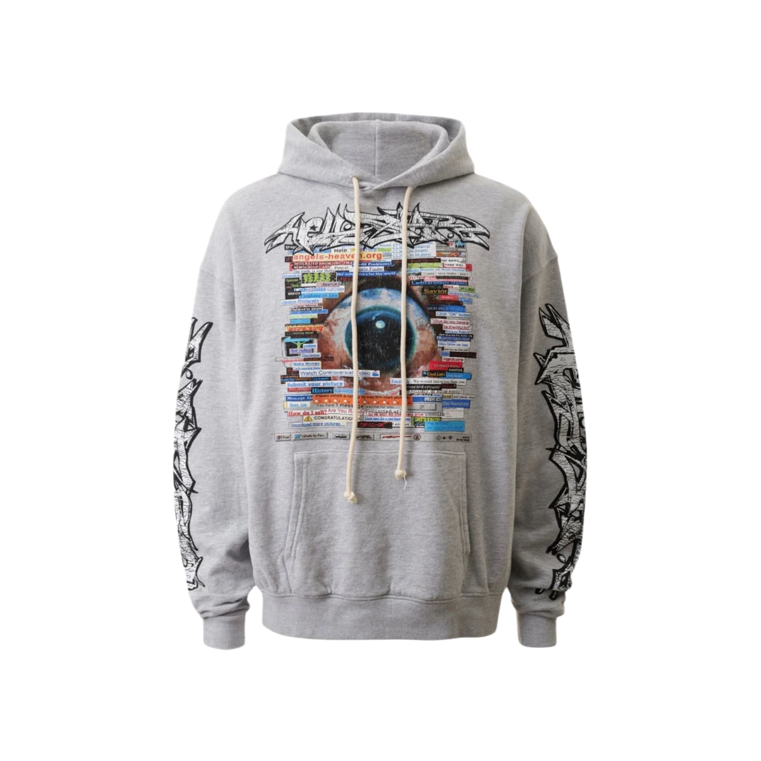 Hellstar Links Hoodie Grey