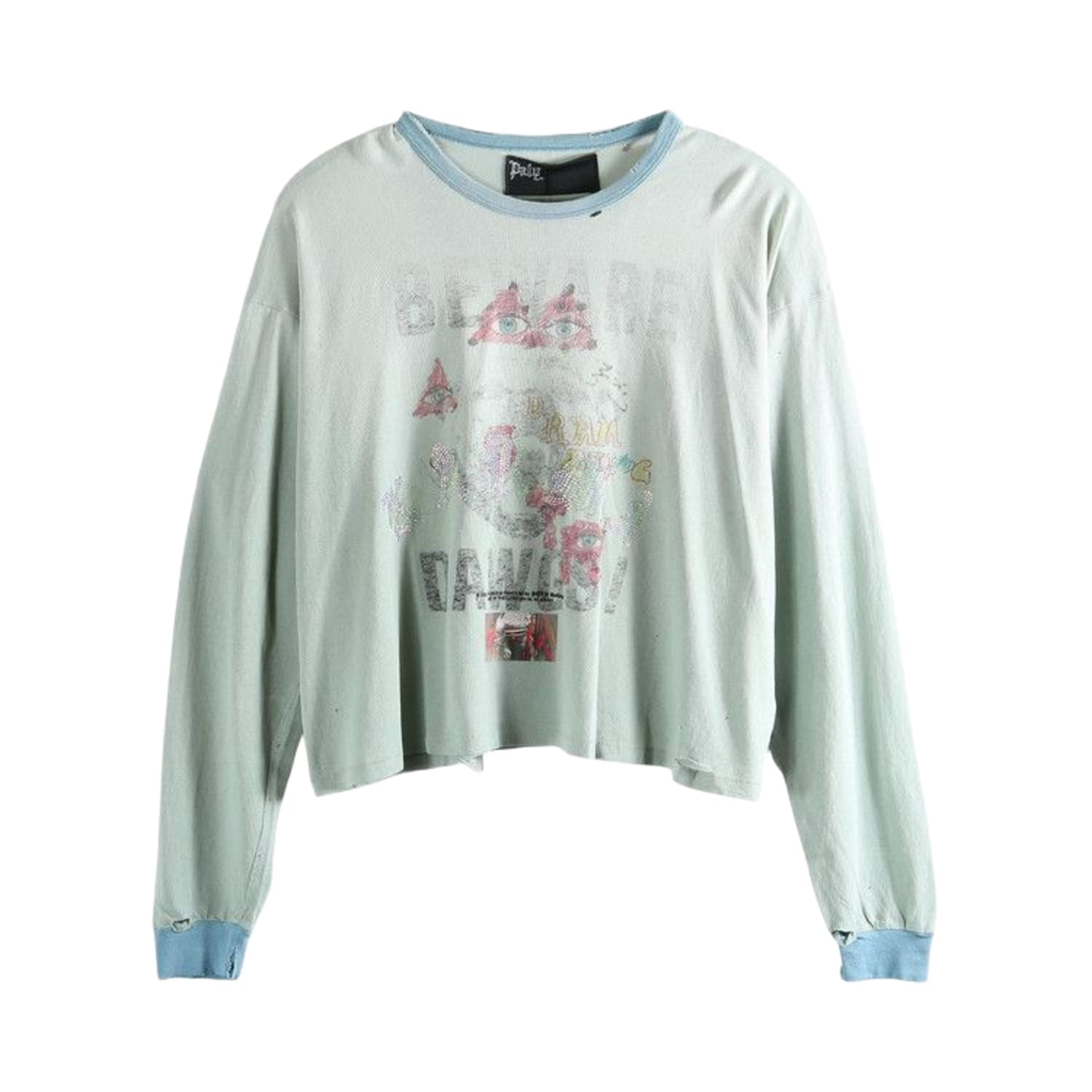 Paly Hollywood Mstr Me Tonal Long-Sleeve Tee 'Baby Blue'