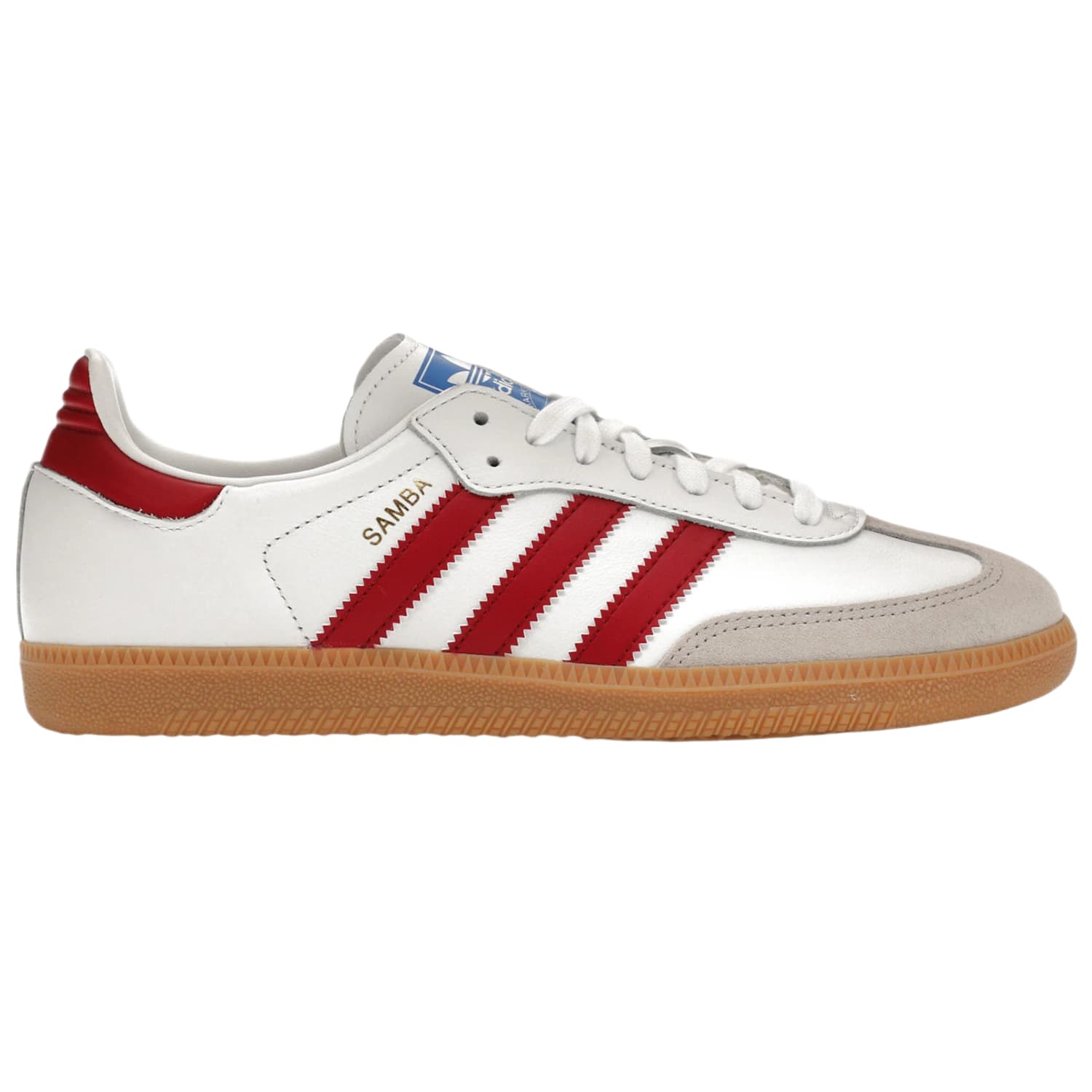 adidas Samba OG White Burgundy Gum