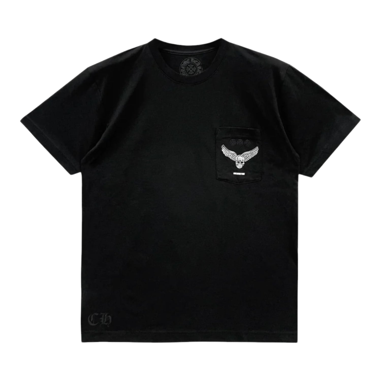 Chrome Hearts Foti Aerosmith Yungblood Cross Pocket T-shirt Black