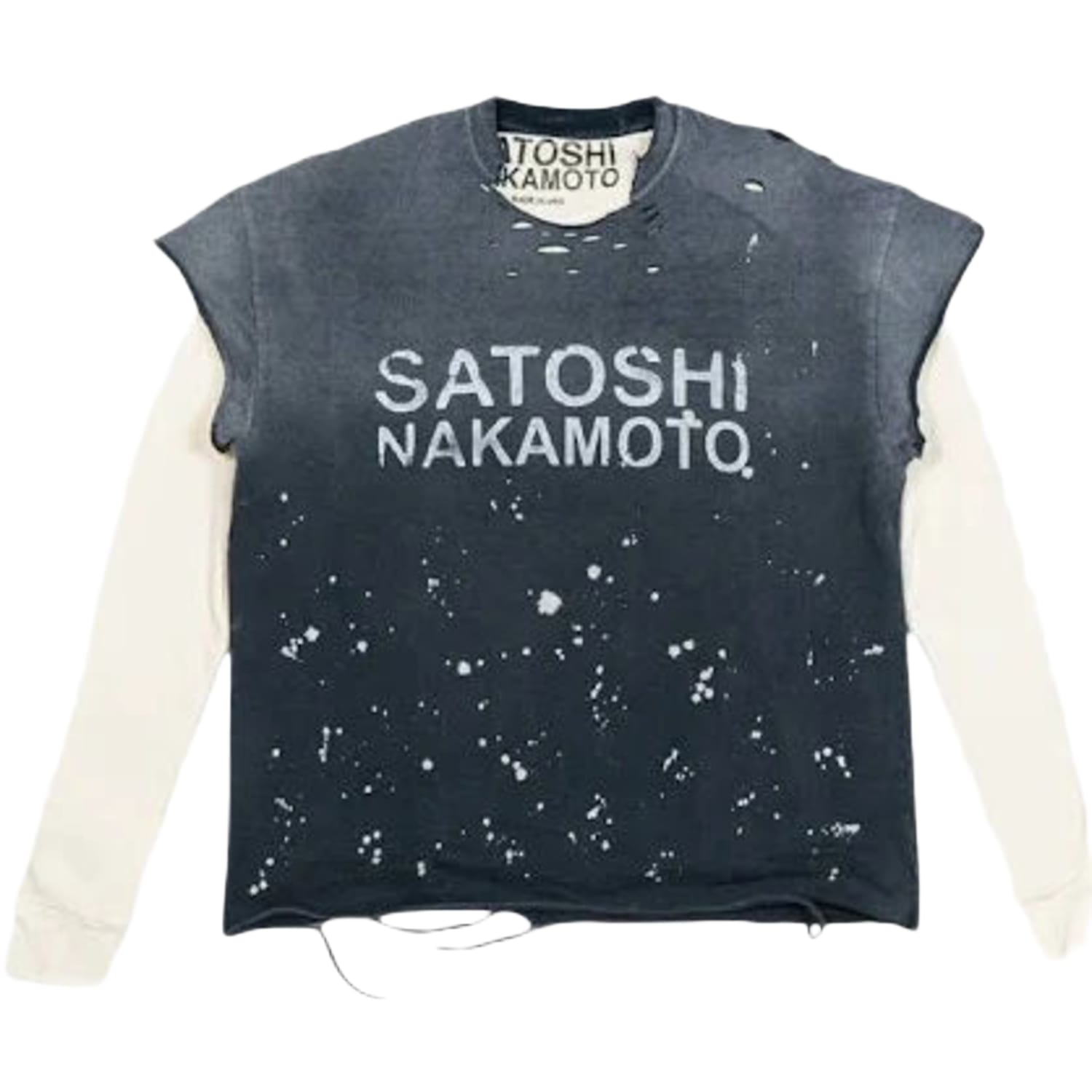 Satoshi Nakamoto Luke T-Shirt Thermal Black
