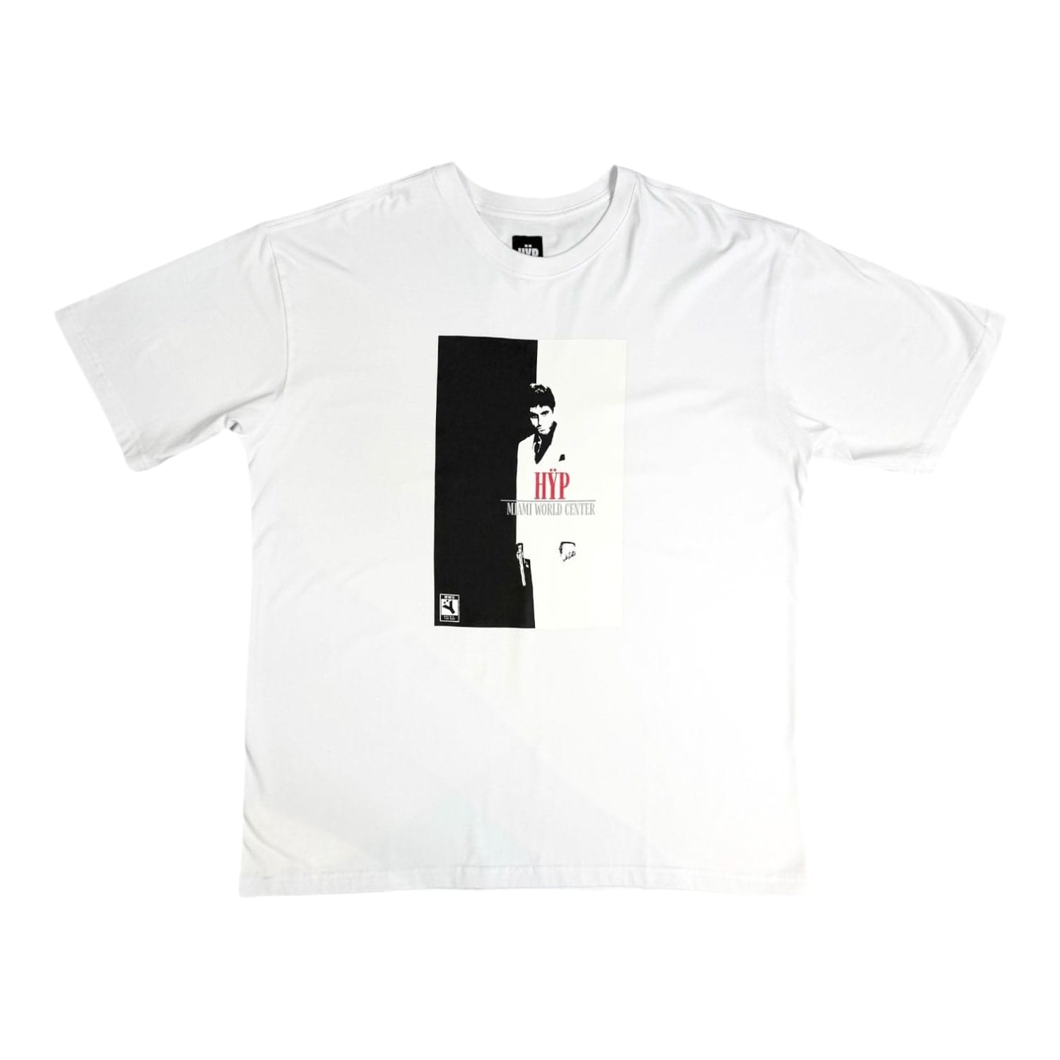 HŸP Miami World Center Split T-Shirt White