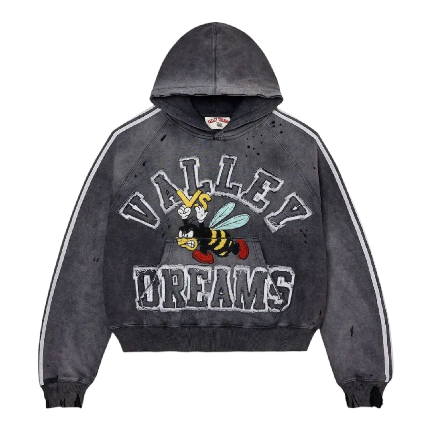 Vale Forever Anthem Pullover Hoodie Black Mono