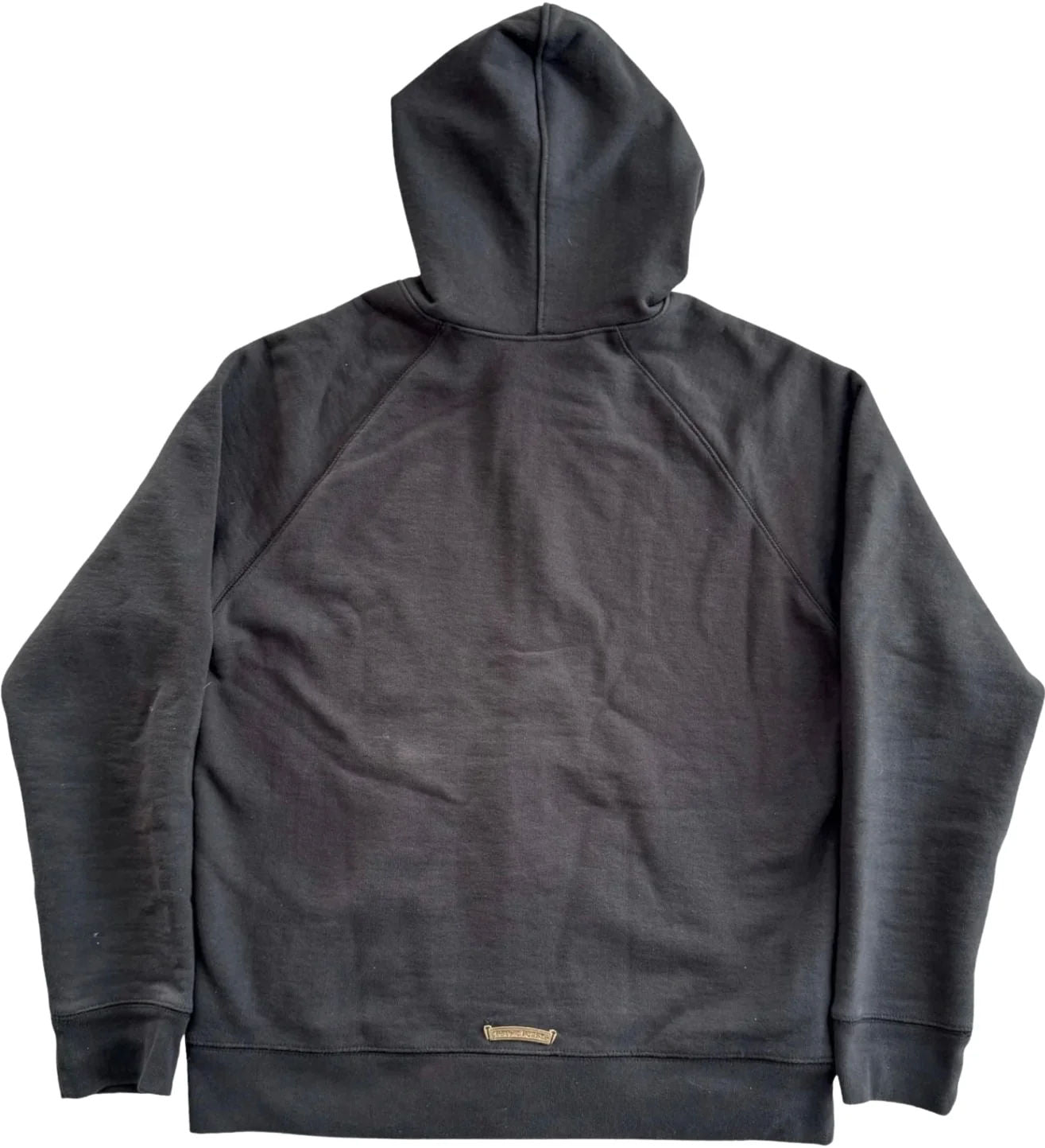 Chrome Hearts Paper Jam Zip Up Hoodie Black
