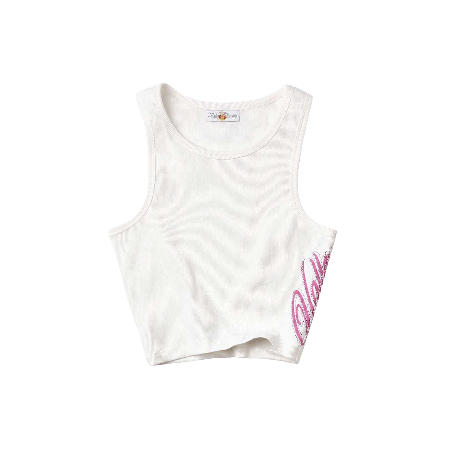 Vale Forever Bling Tank Top White