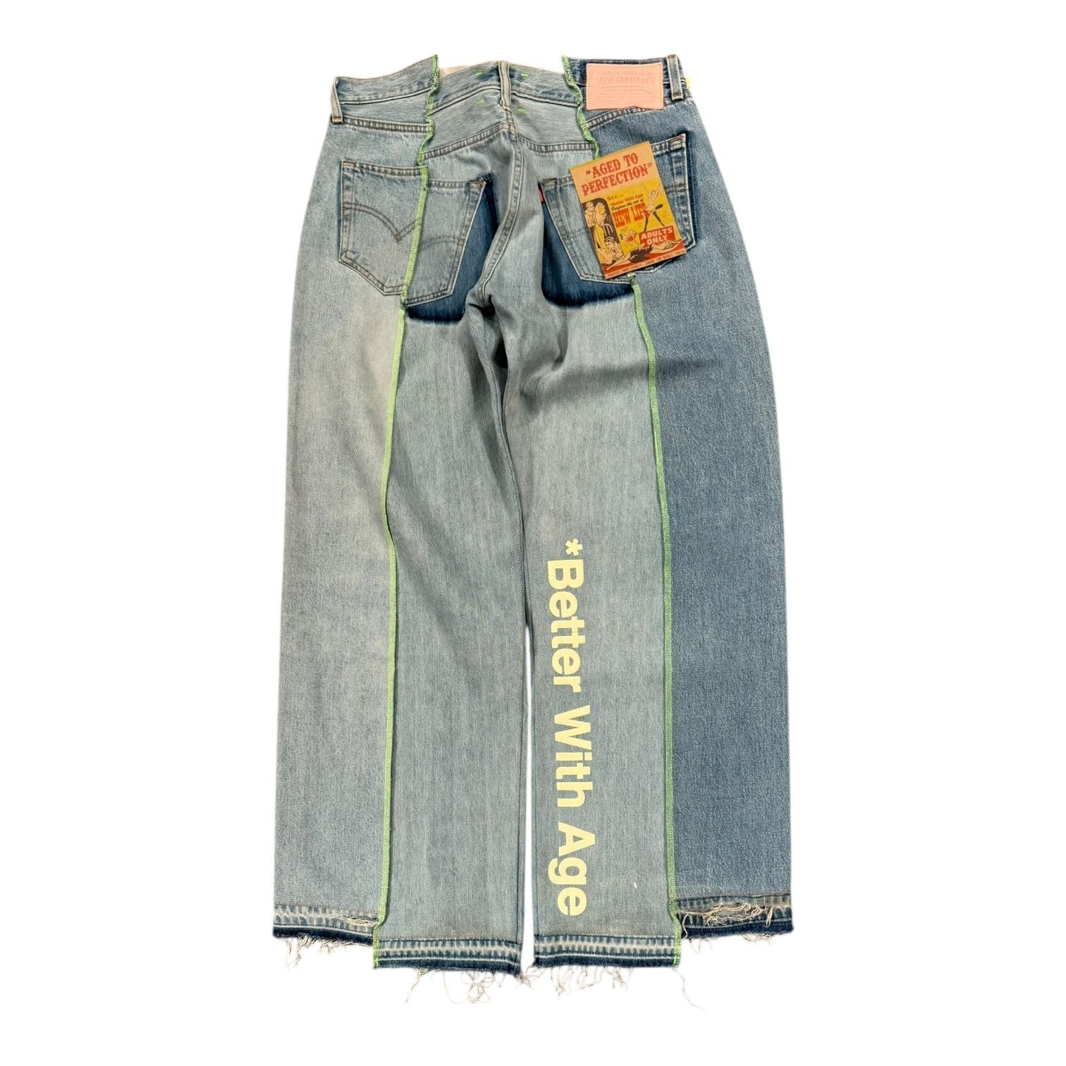 Better With Age Altar Reconstructed Denim Multi #4