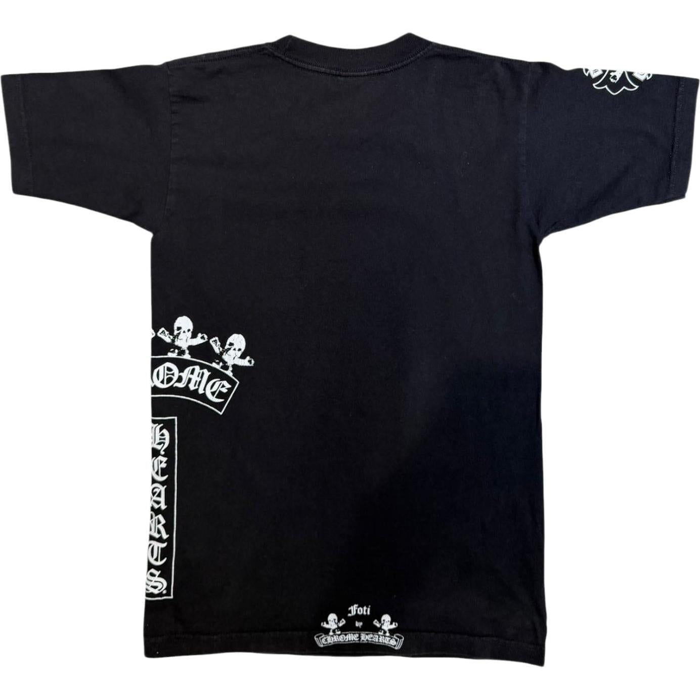 Chrome Hearts Vintage Foti Side Logo T-Shirt Black