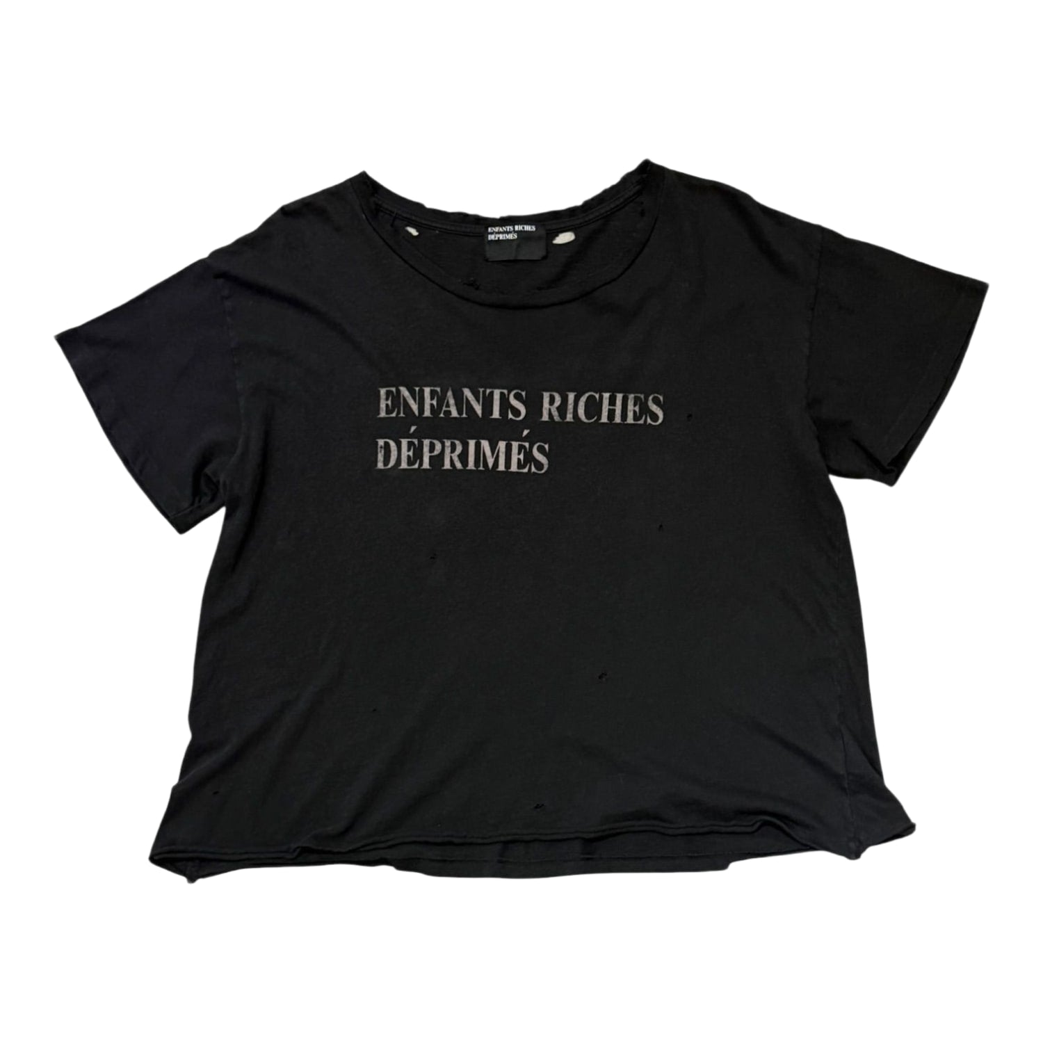 Enfants Riches Déprimés Classic Logo T-Shirt Faded Black