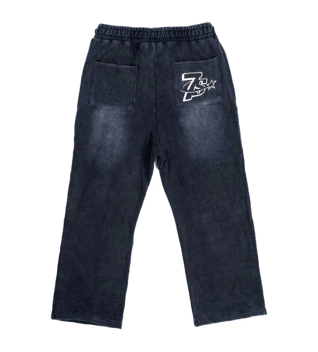 Triple Sevens All Star Sweatpants Washed Black