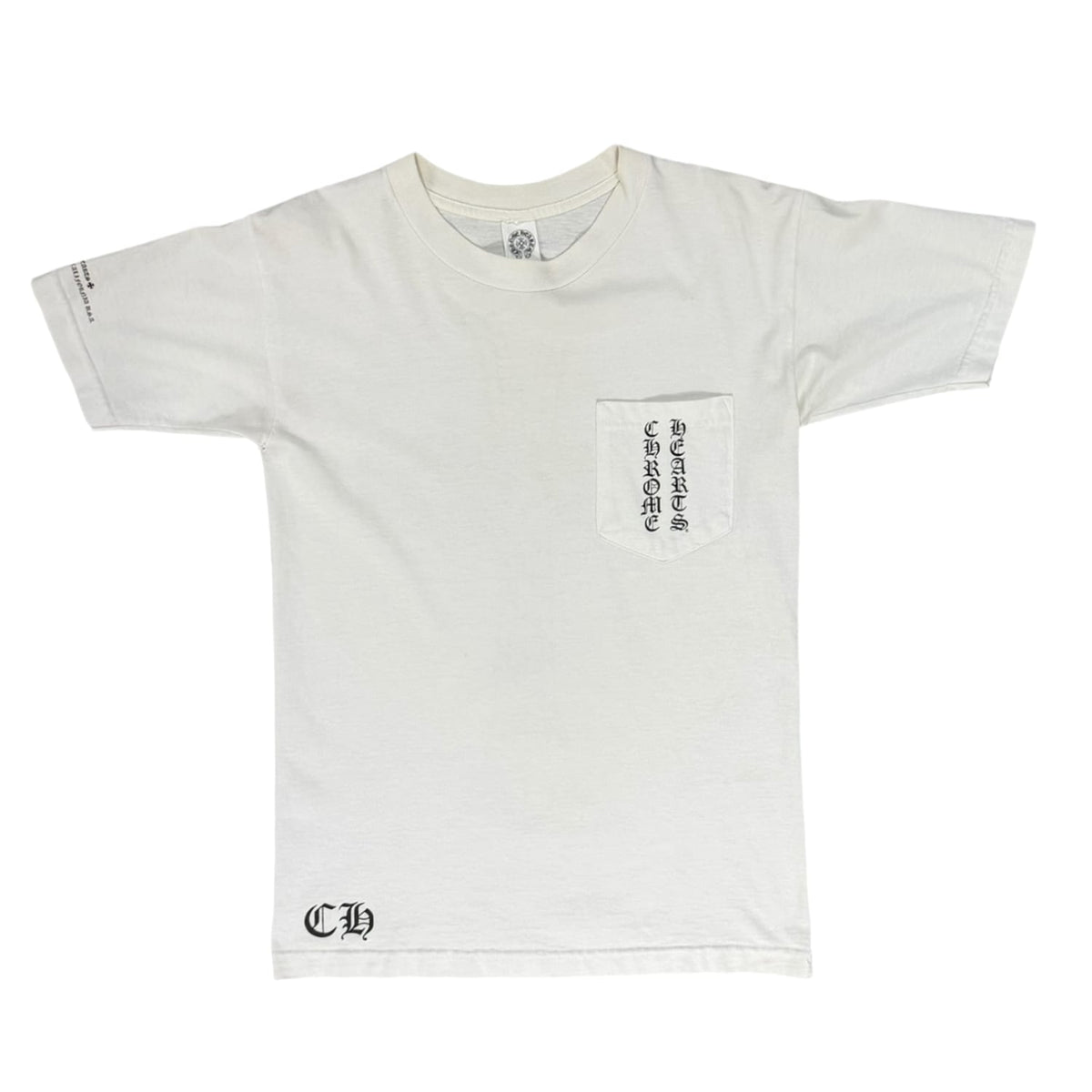 Chrome Hearts Vintage Floral Cross T Shirt White