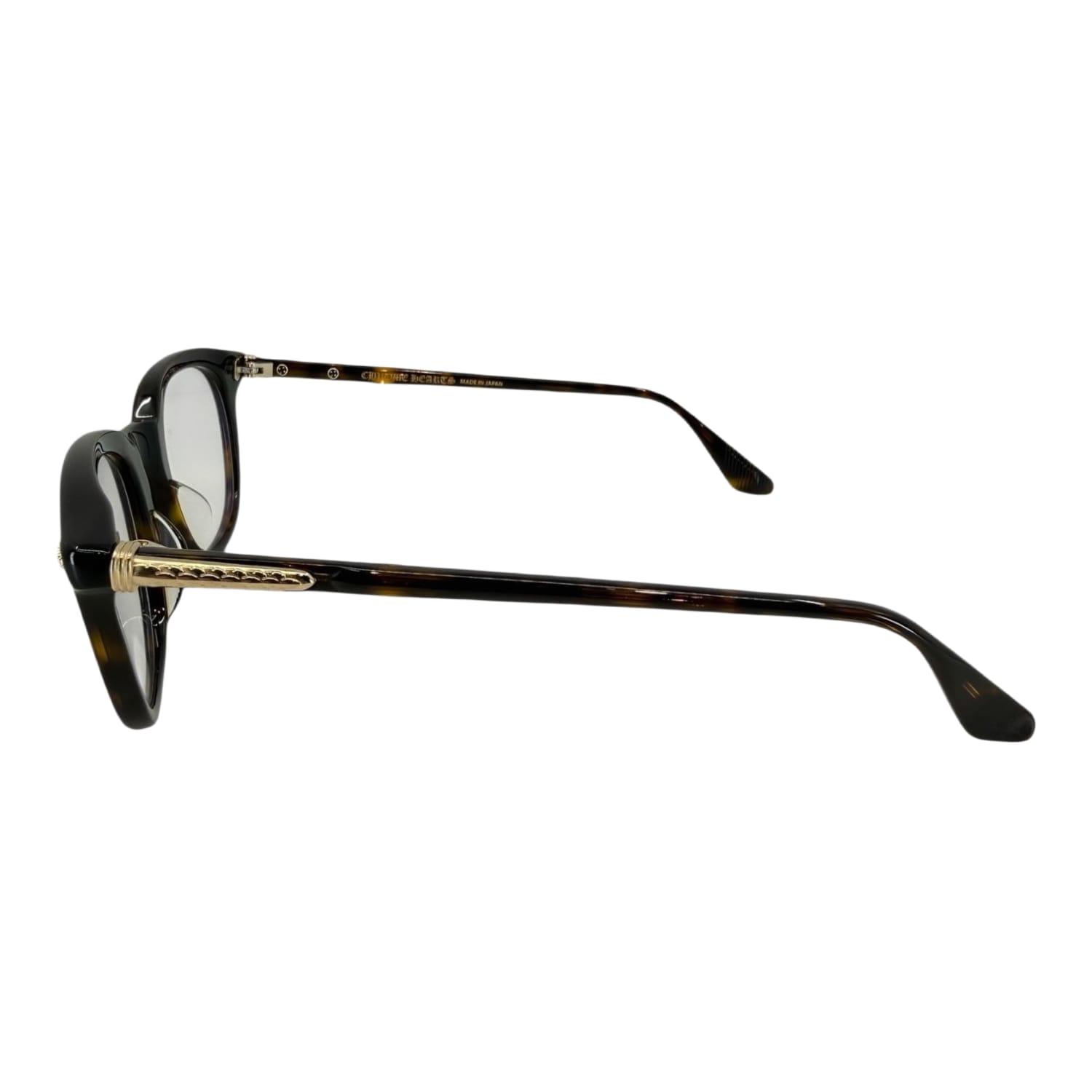 Chrome Hearts Just In Brown/18k Gold Plated Glasses