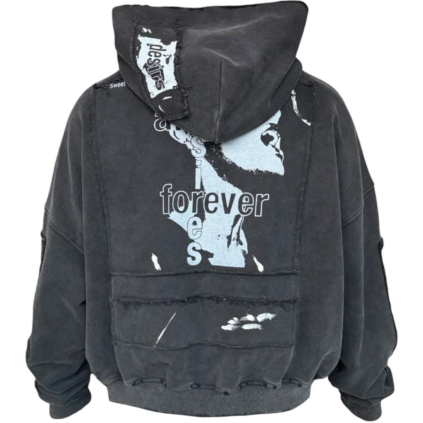 Matière de Désirs Encore Hoodie Washed Black