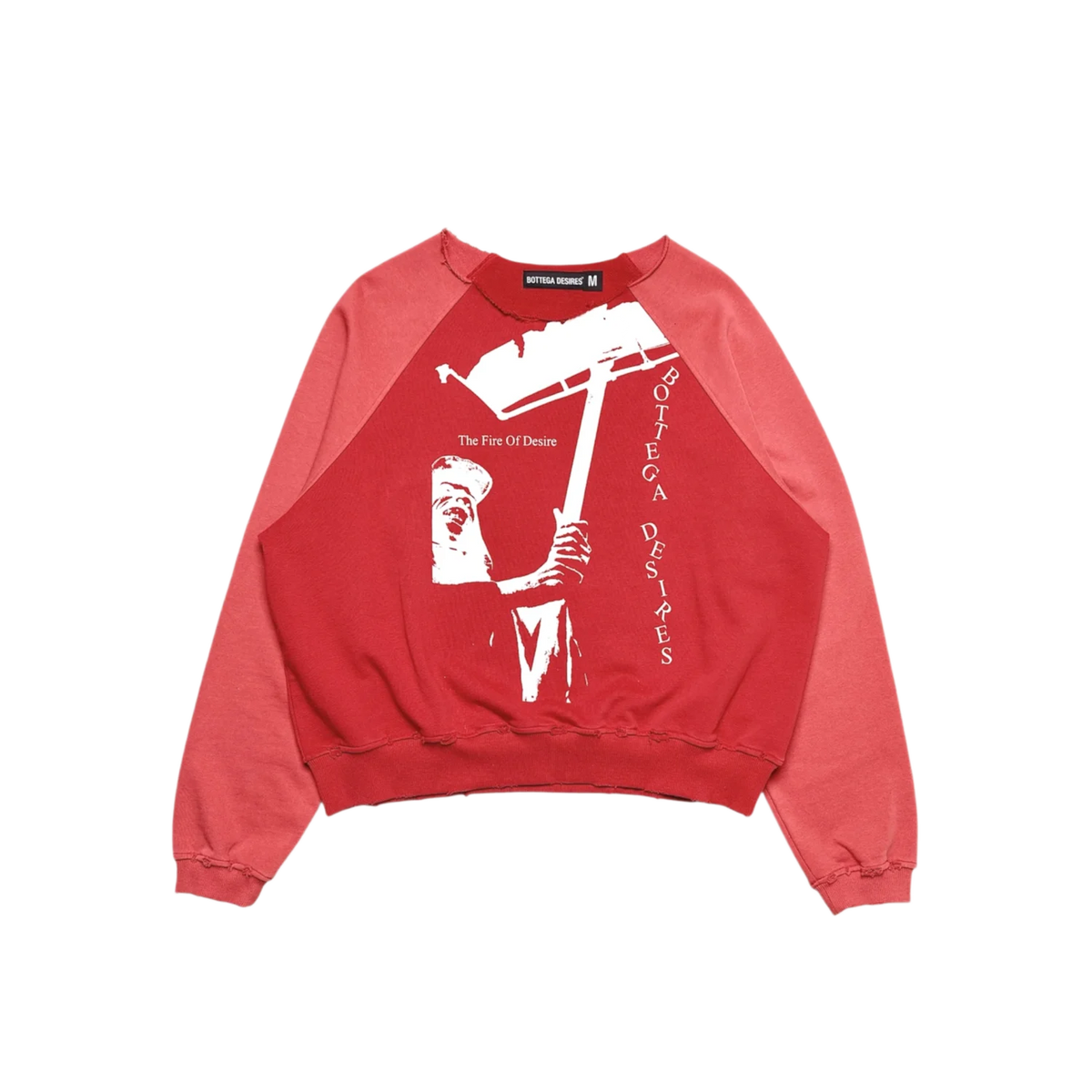 Bottega Desires Fire of Desire Crewneck Red