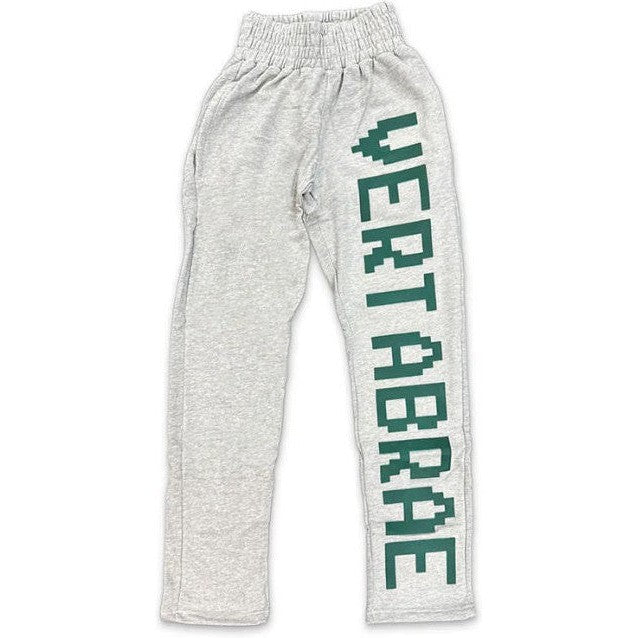 Vertabrae Logo Sweatpants Grey Green