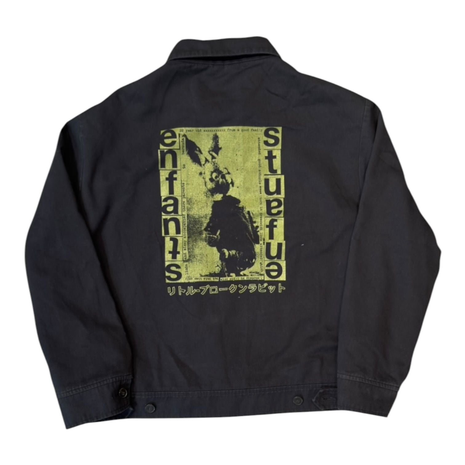 Enfants Riches Déprimés Bunny Mechnics Jacket Black/Olive
