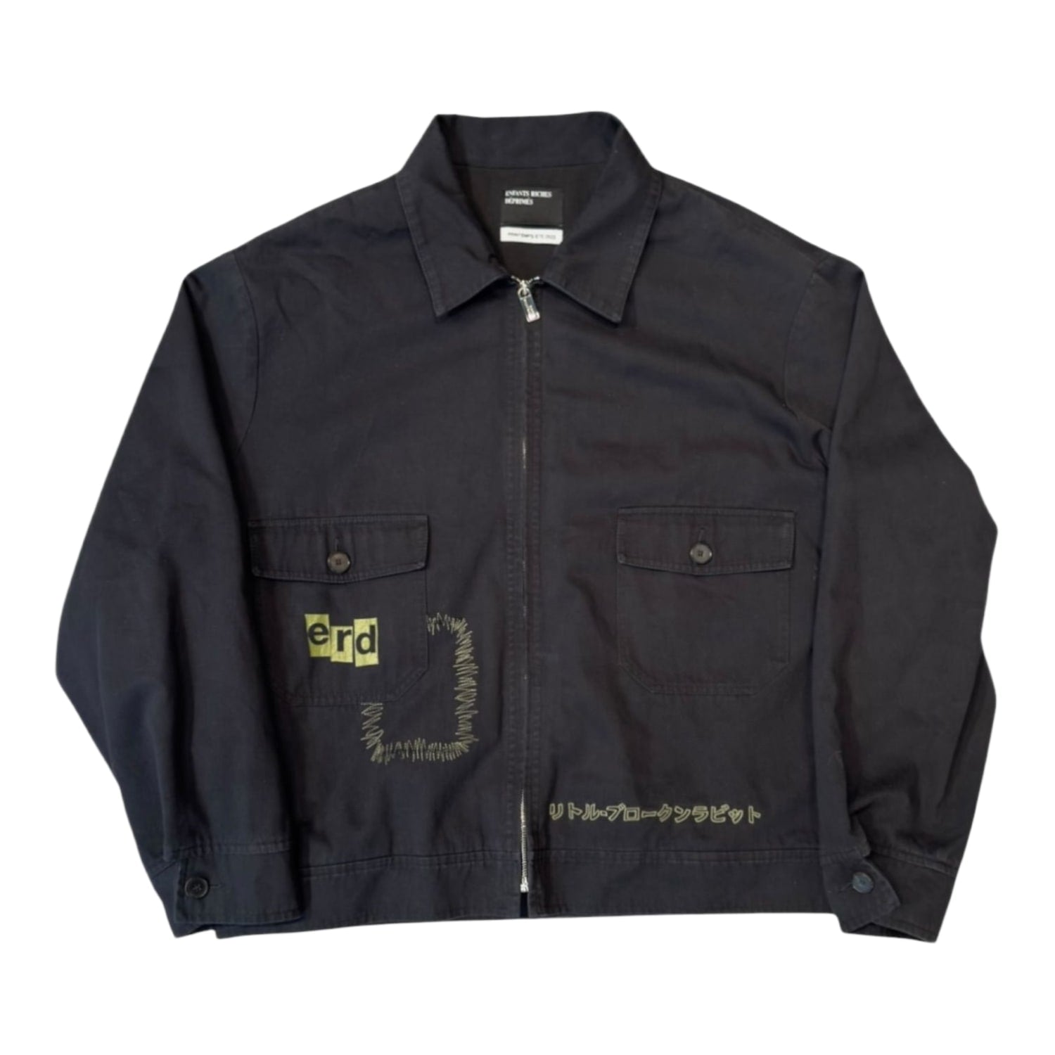 Enfants Riches Déprimés Bunny Mechnics Jacket Black/Olive