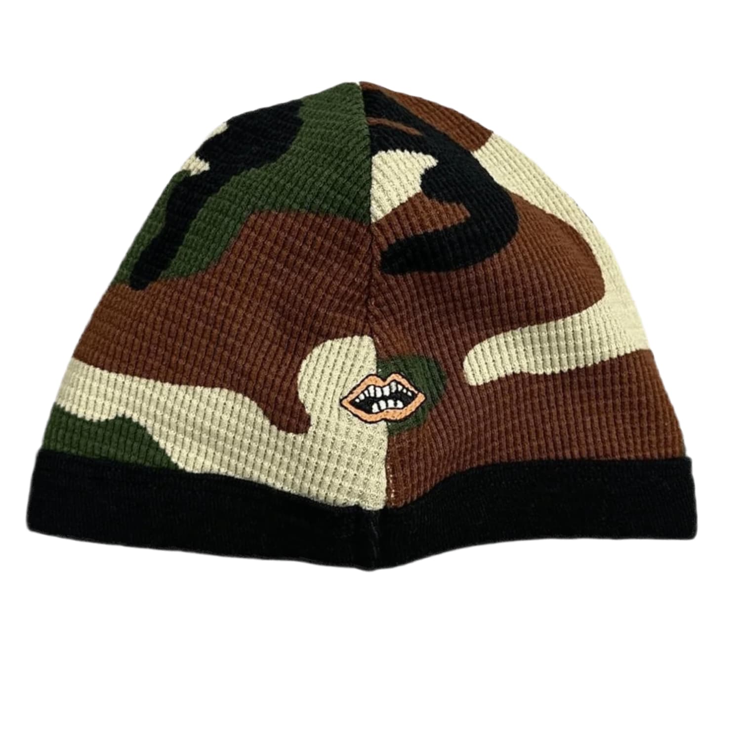 Chrome Hearts Matty Boy Dagger Lips Skull Cap Thermal Beanie Camo