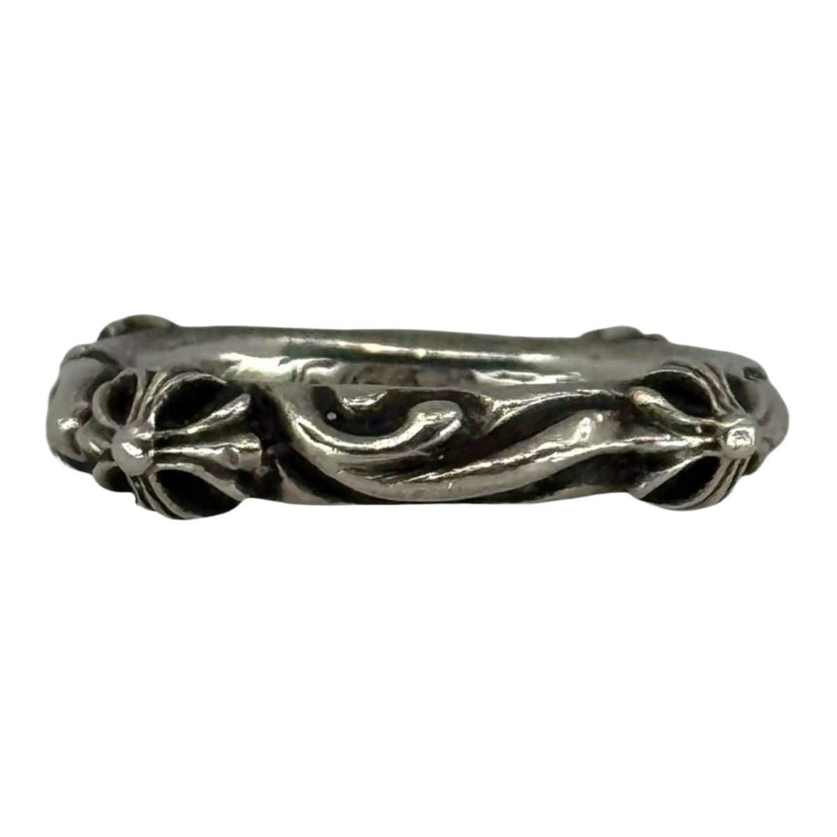 Chrome Hearts Silver SBT Ring - US Size 9.5