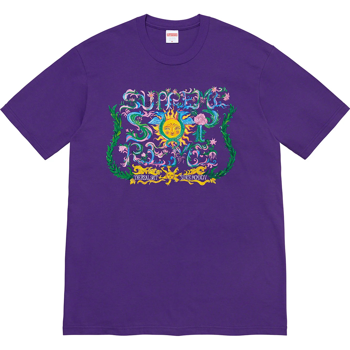Supreme Crest T-Shirt Purple