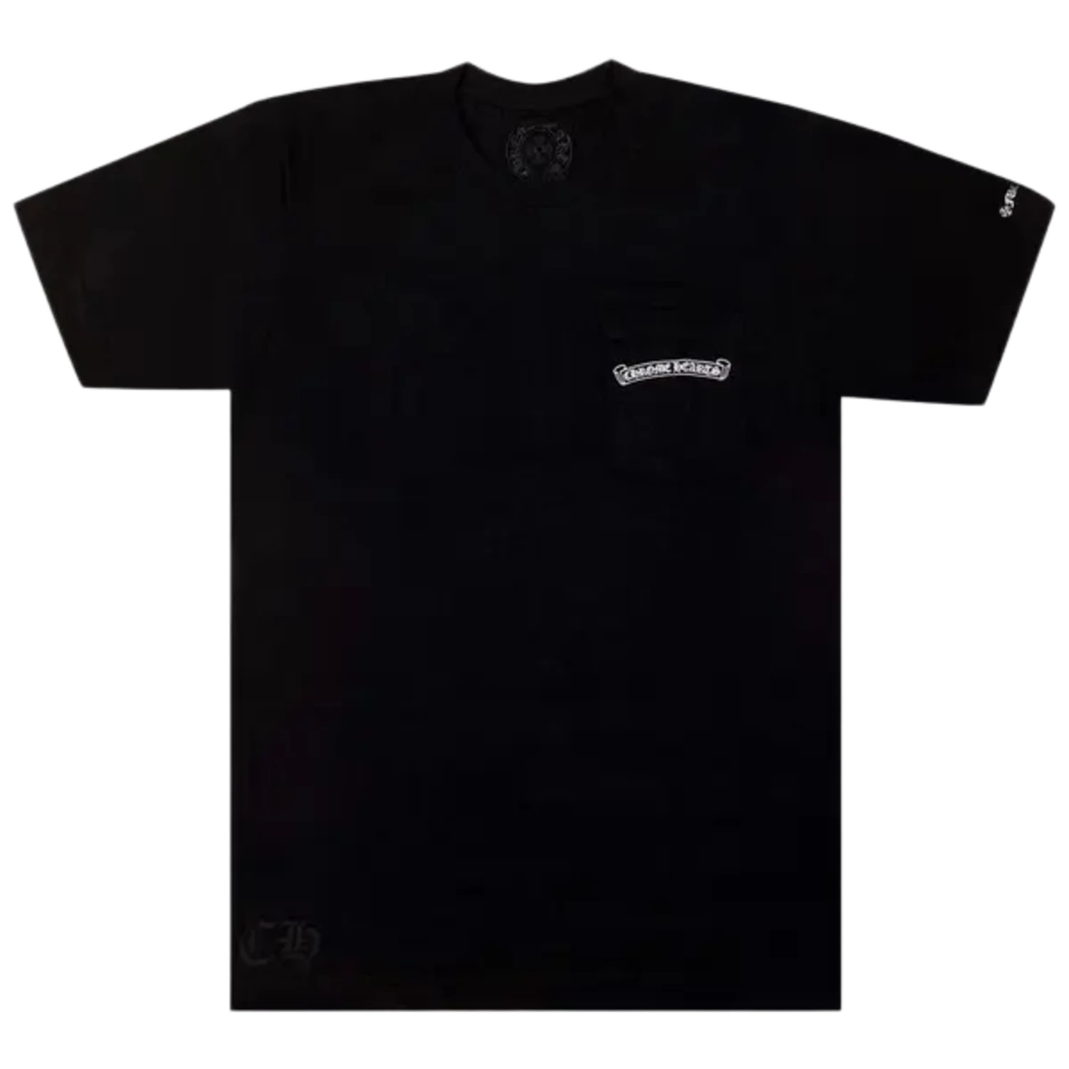 Chrome Hearts Scroll Logo T-Shirt Black