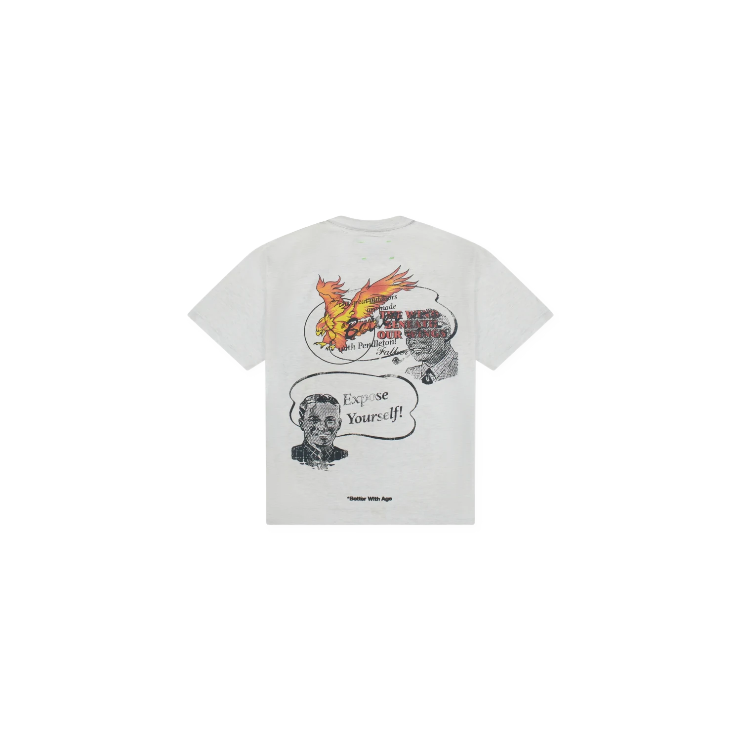 Better With Age Novel Vintage Tee Grey