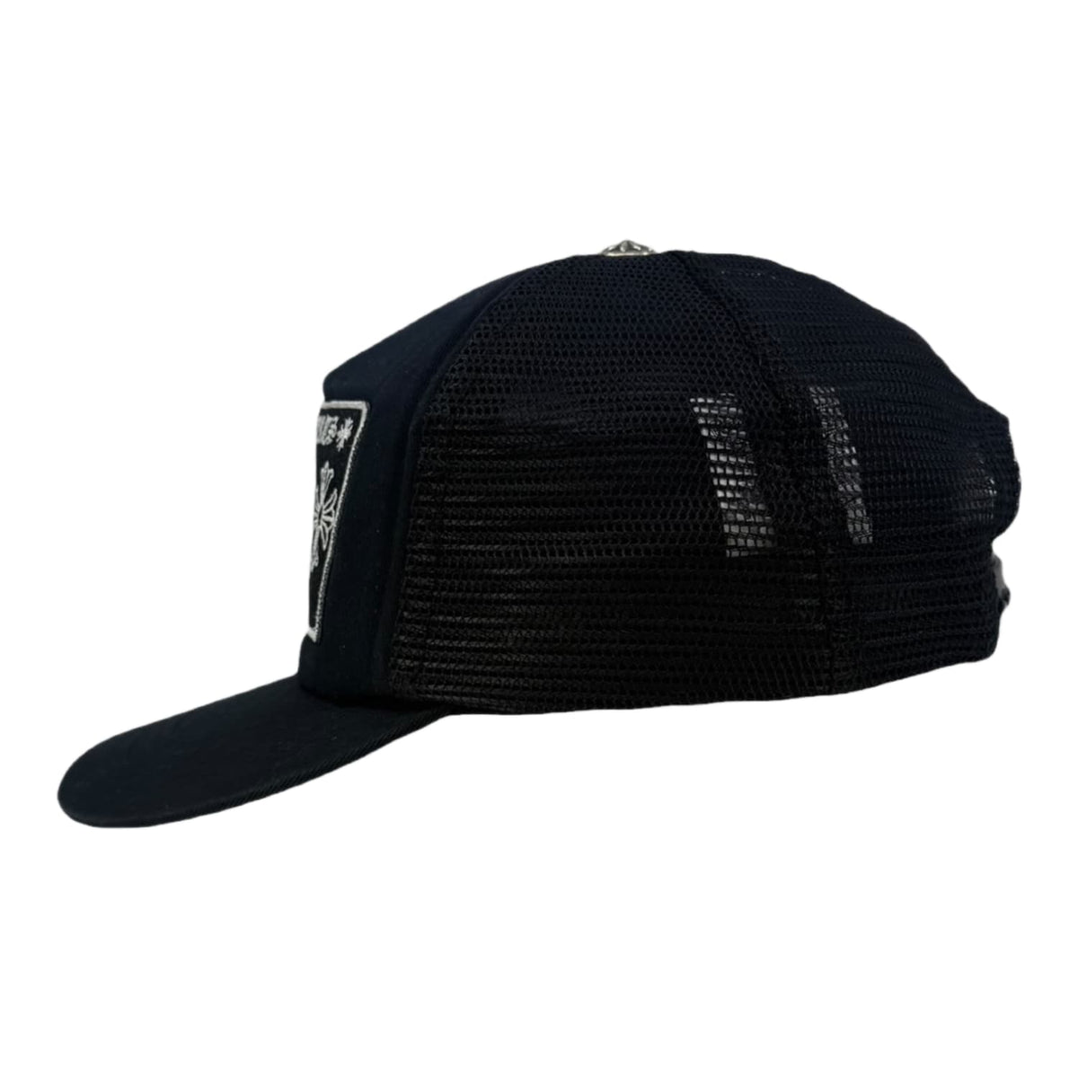 Chrome Hearts CH Las Vegas Trucker Hat Black/Black
