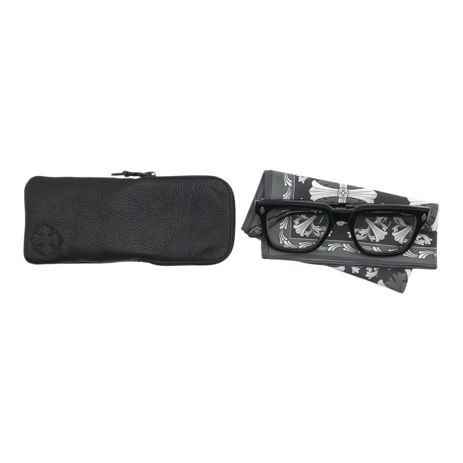 Chrome Hearts Ambidixtrous Black/Silver Glasses