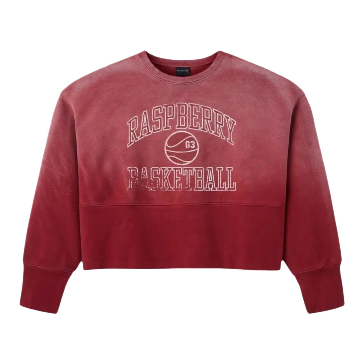 GV Gallery Raspberry Hills BBall Crewneck Red