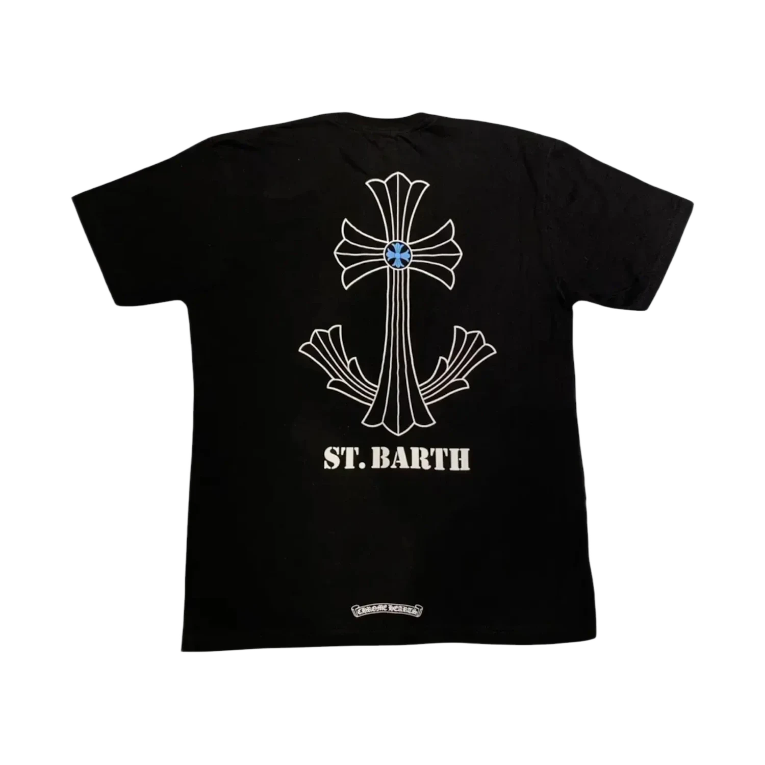 Chrome Hearts St. Barths Exclusive Anchor T-shirt Black/Blue