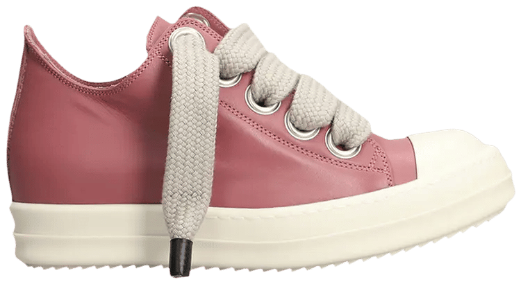 Rick Owens Thulian/Pearl/Milk Porterville Jumbo Laced Low Sneakers