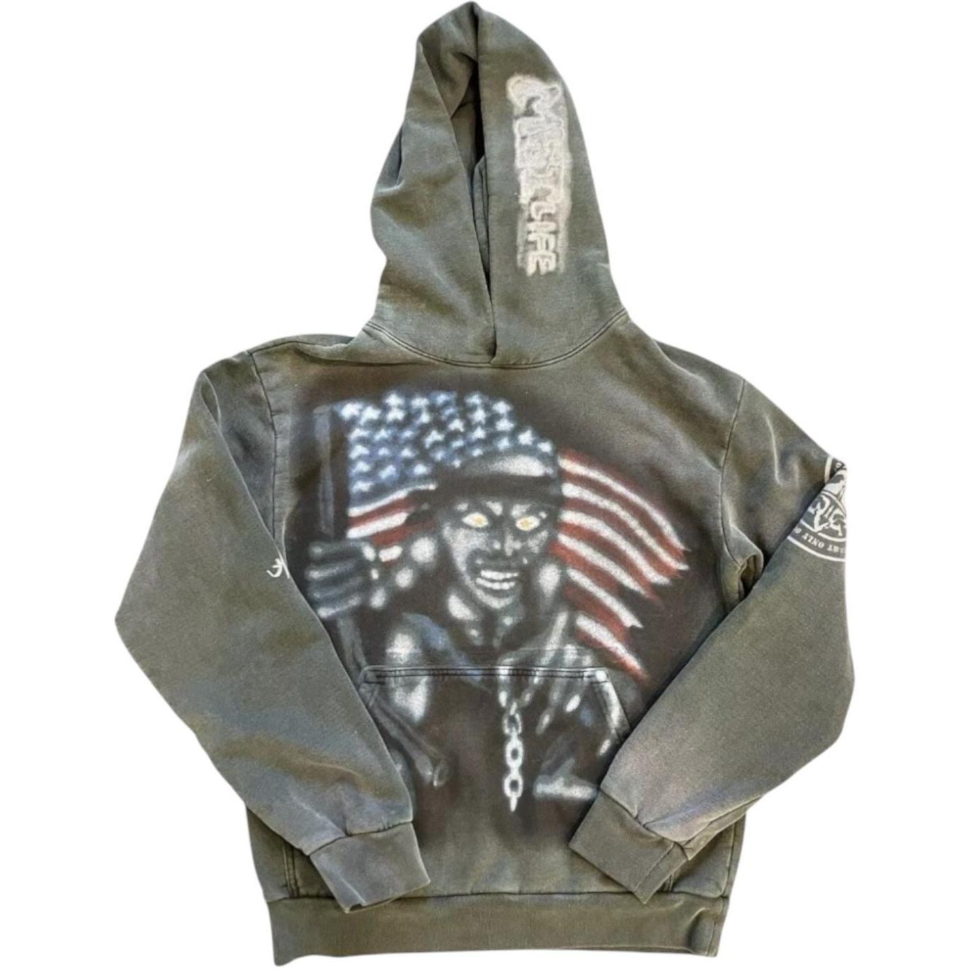 Travis Scott Metlife Green Hoodie