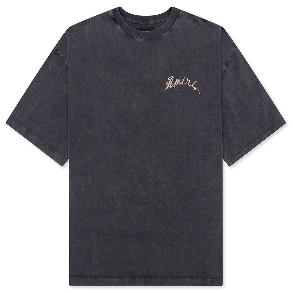Amiri Dragon Oversized T-Shirt Grey