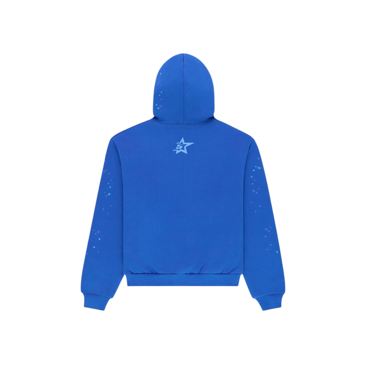 Sp5der Rhinestone Punk V2 Hoodie Blue