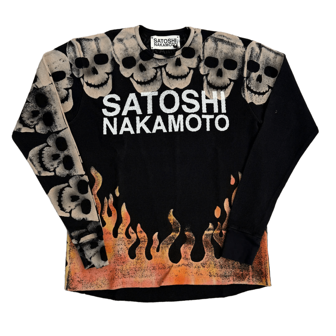 Satoshi Nakamoto Lost Boy Thermal Black