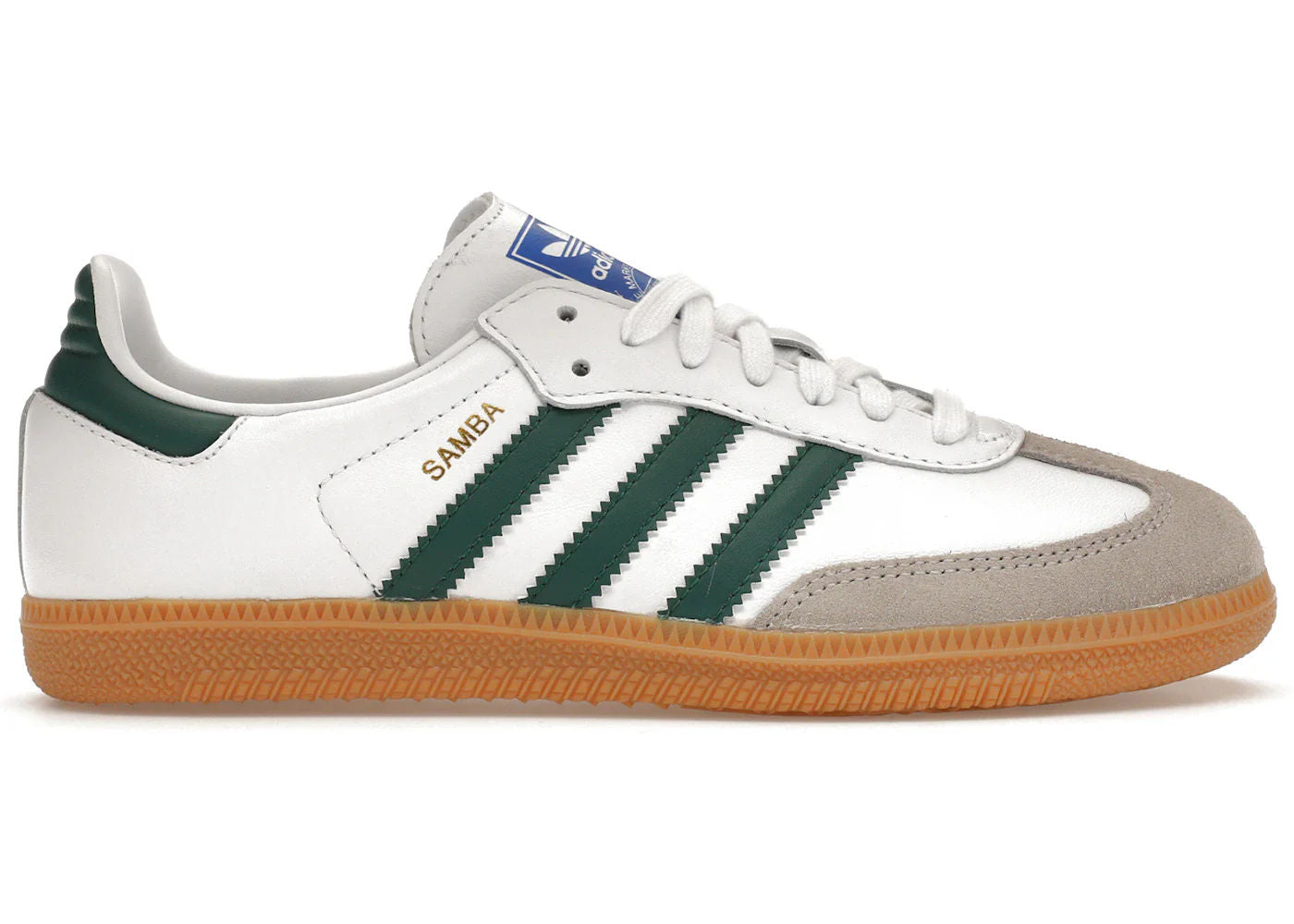 adidas Samba OG White Collegiate Green