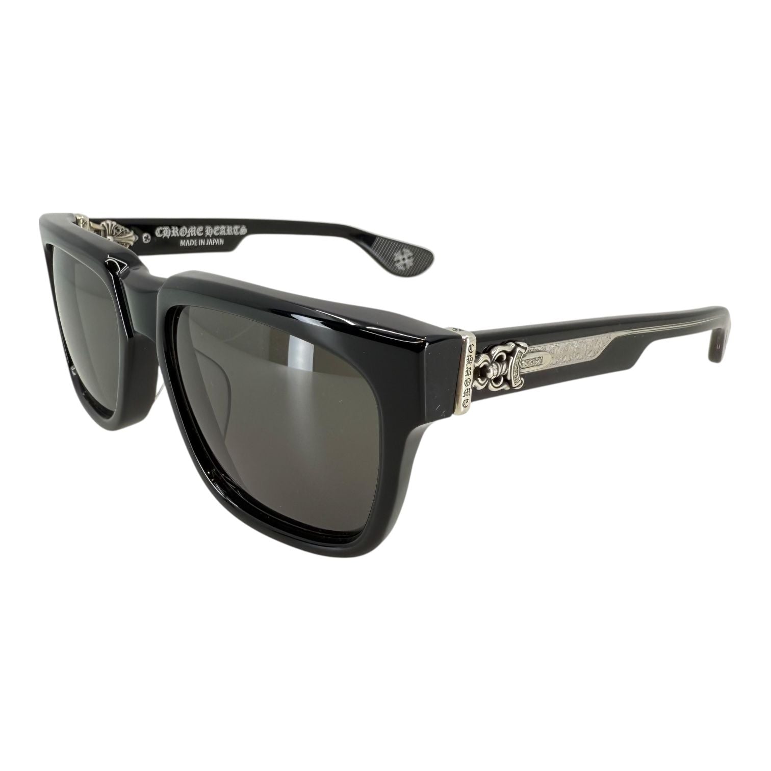Chrome Hearts Box Officer Diamond Glasses Black